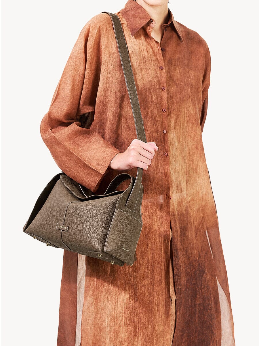 BOLSO MEI LING | TAUPE
