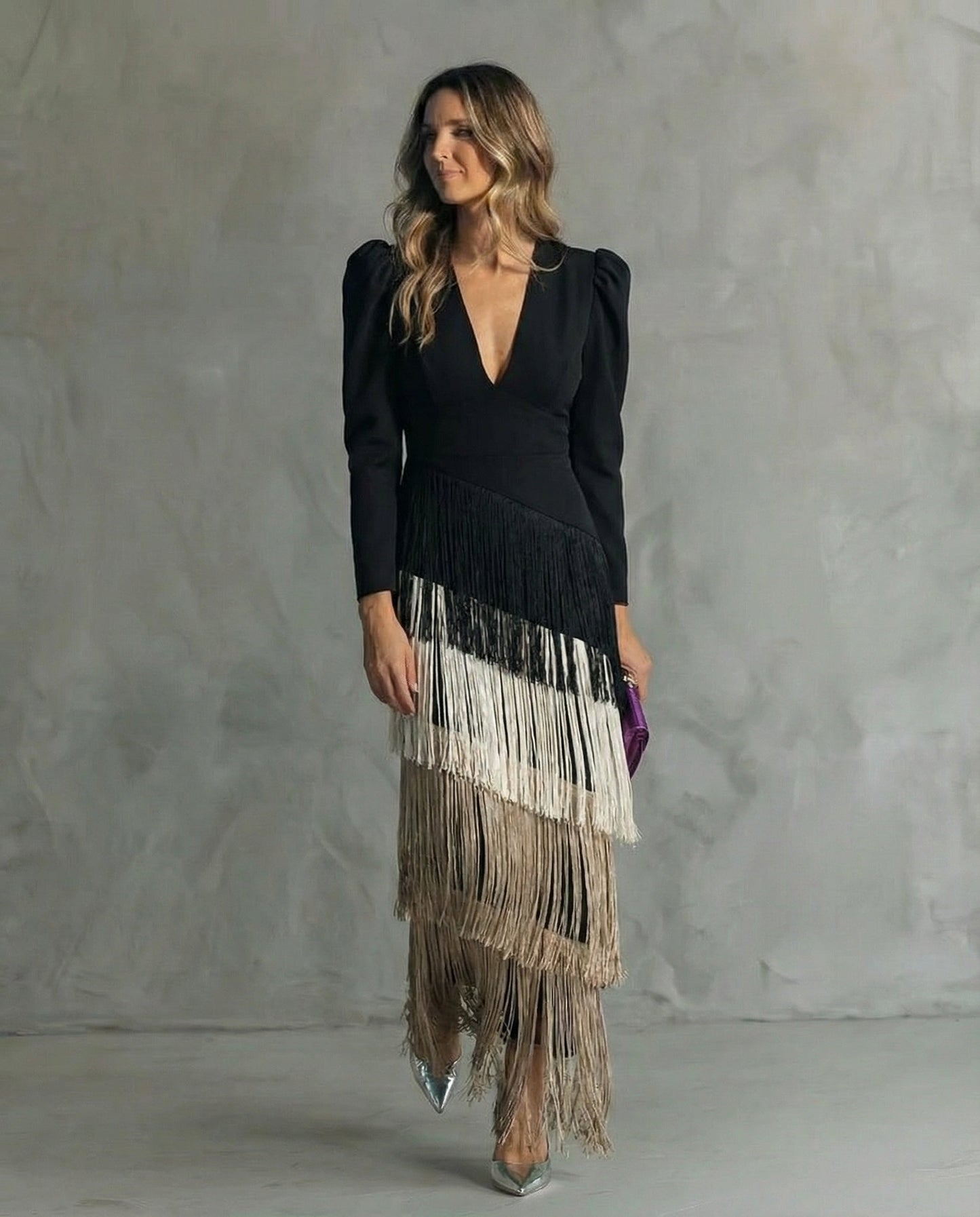 Clara – Vestido Midi Elegante para Invitada