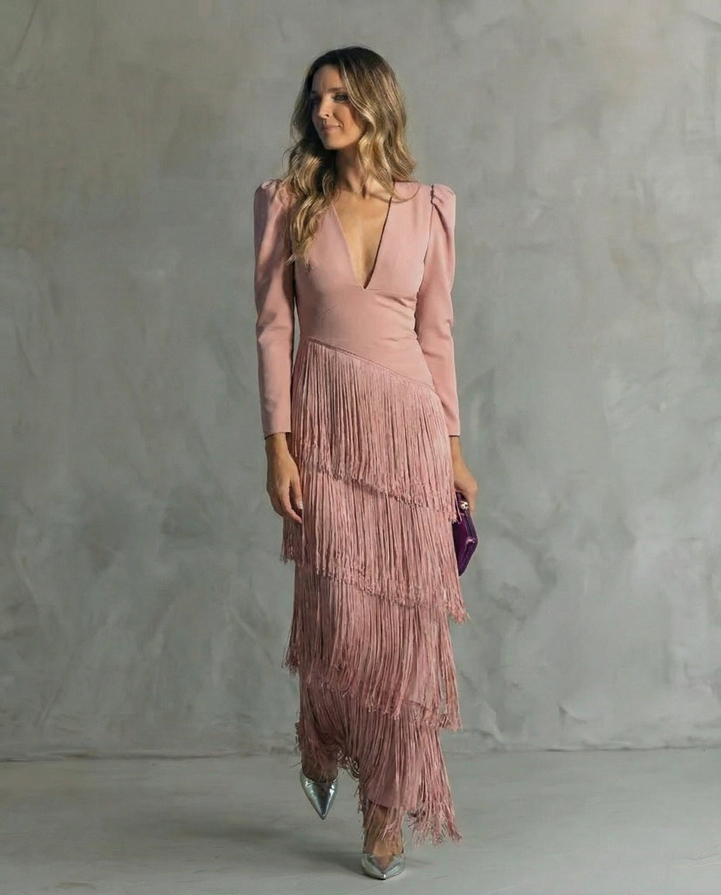Clara – Vestido Midi Elegante para Invitada