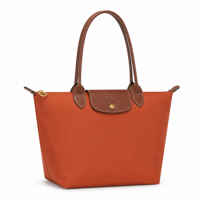 Bolso Tote Grande Longcham Arancione