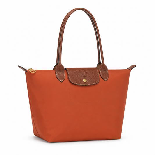 Bolso Tote Grande Longcham Arancione