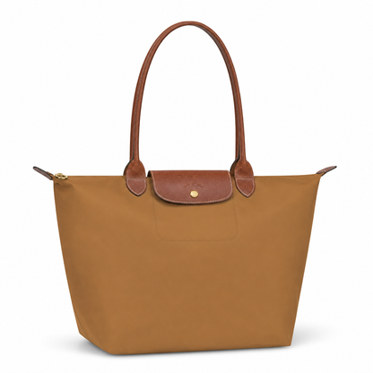 Bolso Tote Grande Longcham Camel