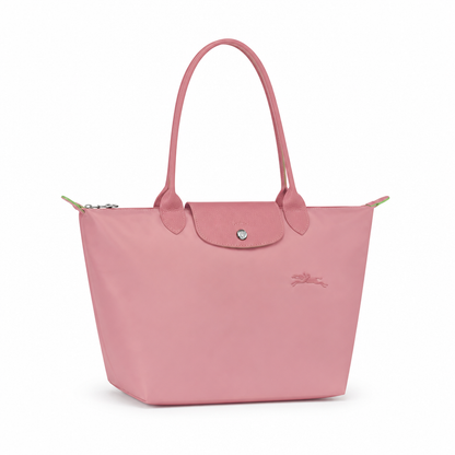 Bolso Tote Grande Longcham Rosa Plat