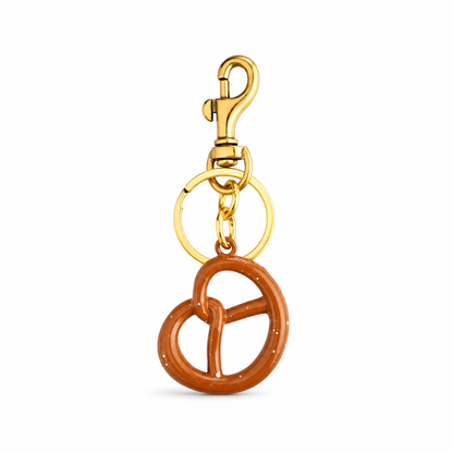 Llavero Pretzel Dorato