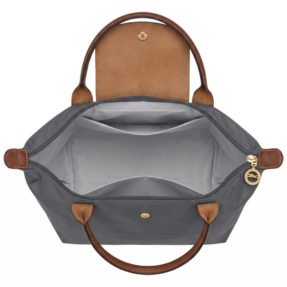Bolso Tote Mediano Longcham Hierro interior