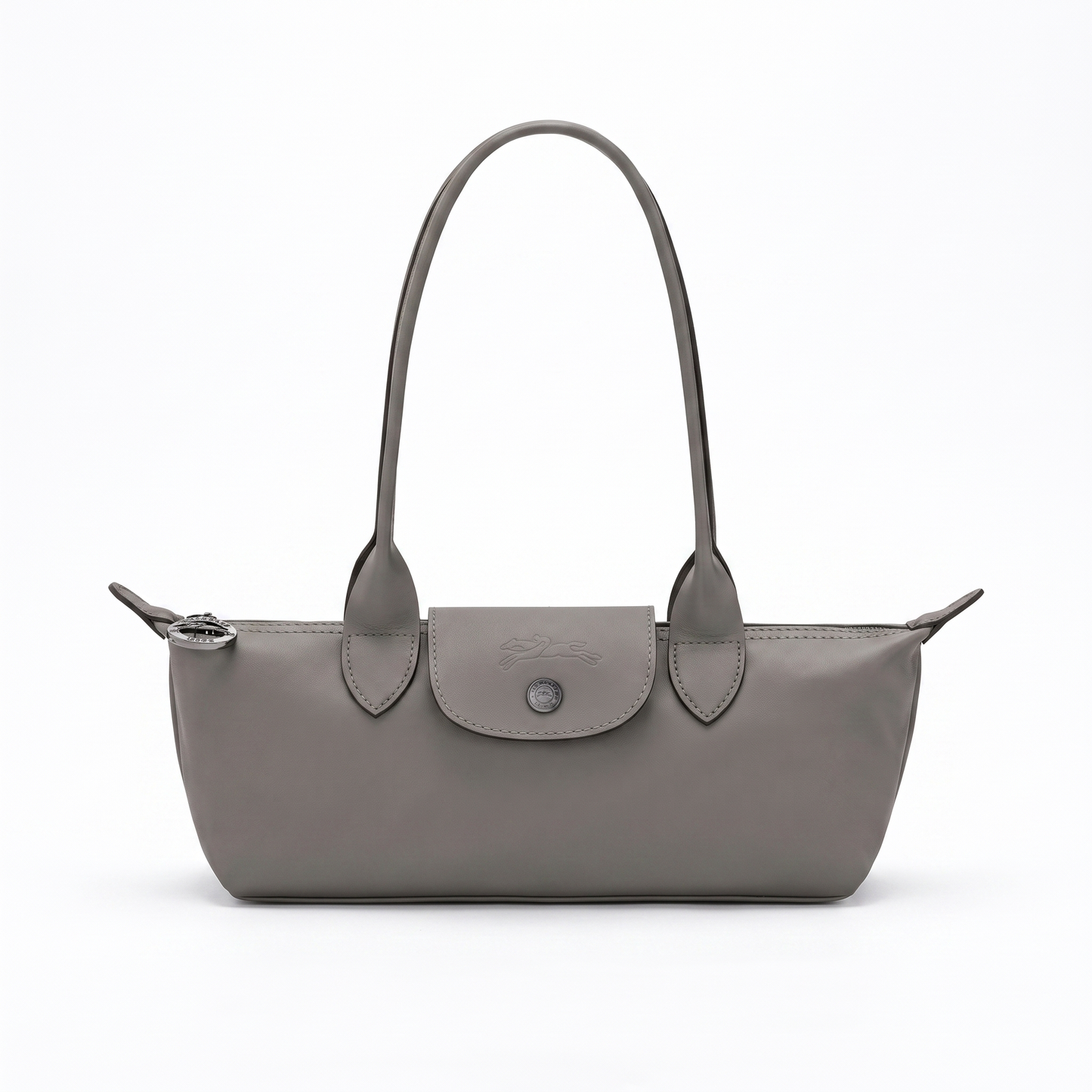 Bolso Baguette Gris