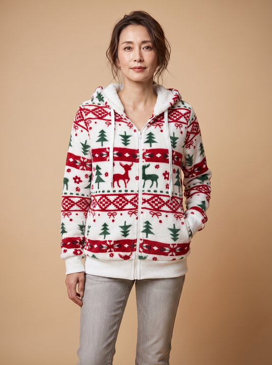 Cardigan Navideño - modelo