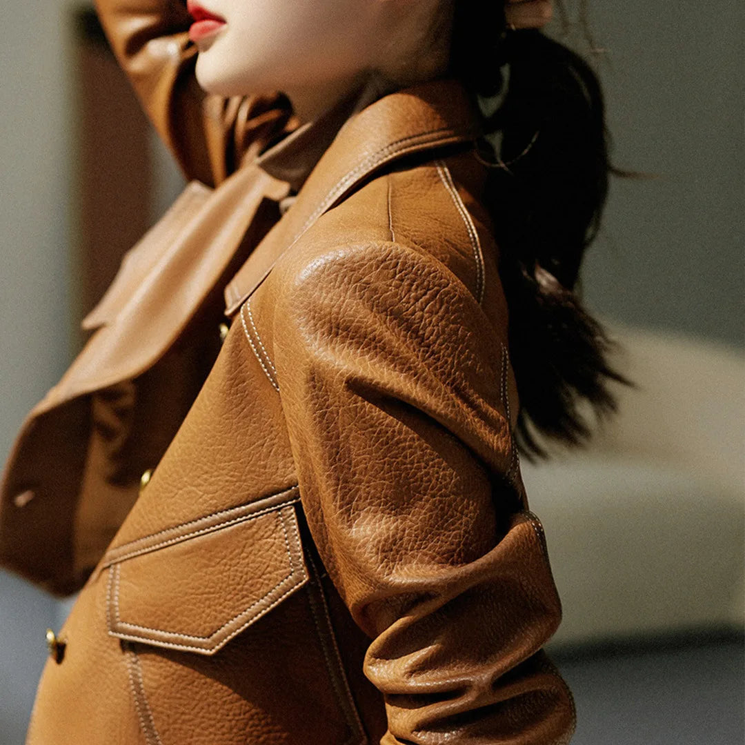 ANDREA™ | CHAQUETA DE CUERO