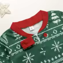 SET PIJAMA NAVIDEÑO GREEN EDITION