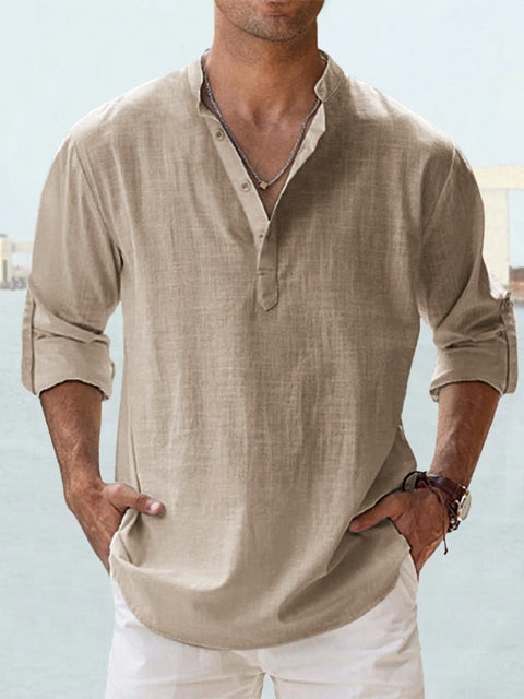 ALEXANDER™ | CAMISA DE LINO