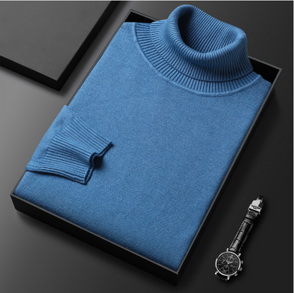 SUÉTER PREMIUM DE CACHEMIRA PARA HOMBRE | Hilo suave y cómodo con un corte moderno para negocios y ocio. 👔