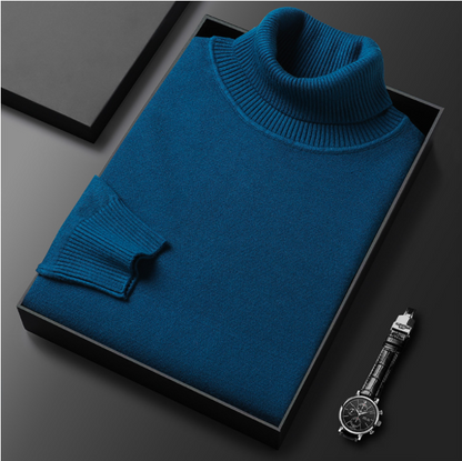 SUÉTER PREMIUM DE CACHEMIRA PARA HOMBRE | Hilo suave y cómodo con un corte moderno para negocios y ocio. 👔