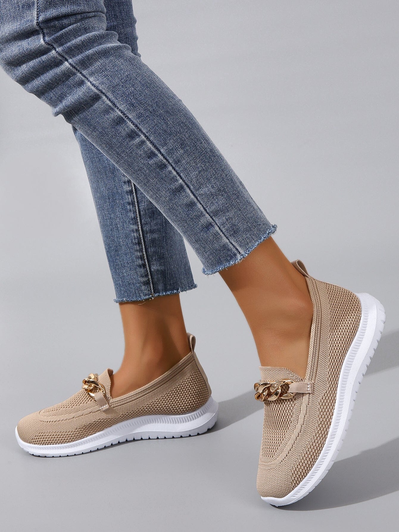 Aussie – Mocasines con Detalle Dorado