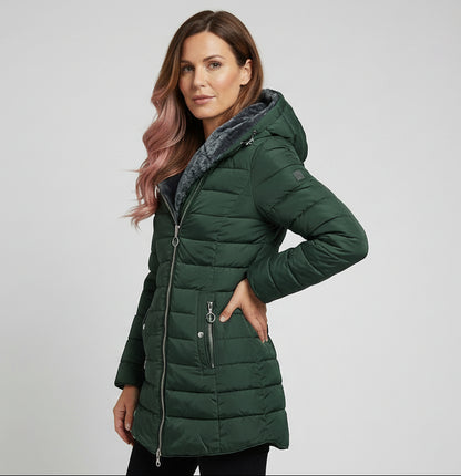 ELVIRA™ | ABRIGO ELEGANTE CON CAPUCHA OVERSIZE
